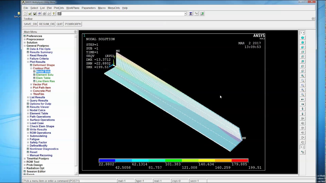 ansys mechanical apdl commands